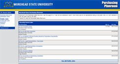 Desktop Screenshot of moreheadstatebids.com